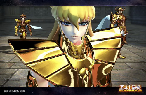 图片: 图6：身穿黄金甲与黄金圣斗士一起来战.jpg